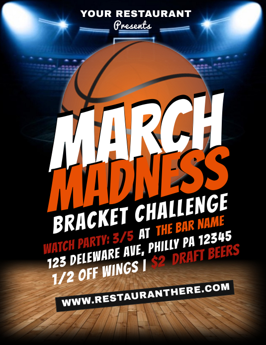 basketball Template PosterMyWall