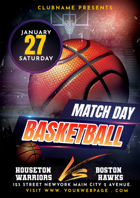 Basketball Poster Examples basketball posters Template | PosterMyWall