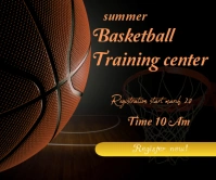 Basketball Registration  Large Rectangle Groot Reghoek template