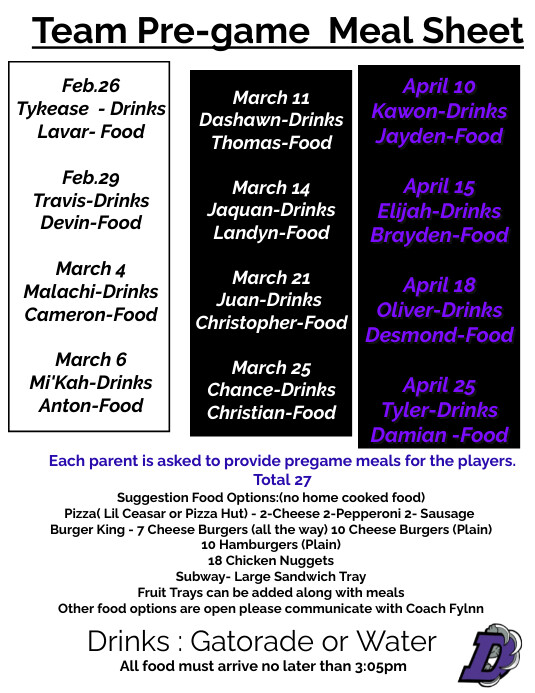 basketball roster | PosterMyWall