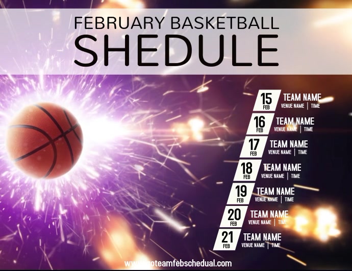 Copy Of Basketball Schedule PosterMyWall copy-of-basketball-schedule-postermywall