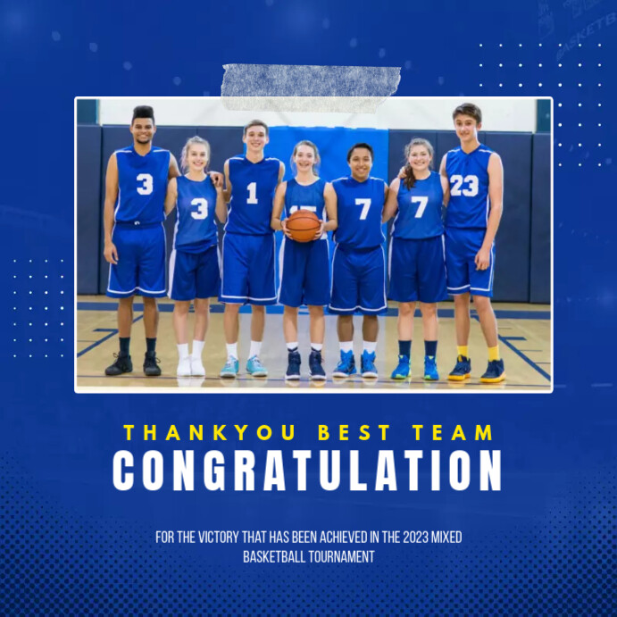 Basketball Team Template | PosterMyWall