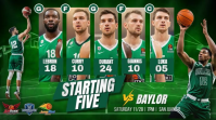 Basketball Team Lineup Game Thumbnail template