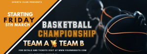 Basketball Template Facebook-coverfoto