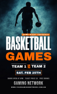 basketball template flyer US Legal