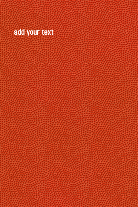 Basketball Texture Background Template Postermywall