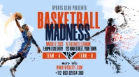 Basketball Tournament Ad Twitter Post template