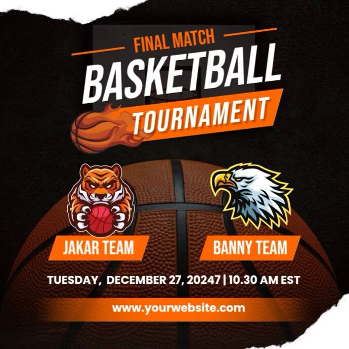 Copy of Basketball Tournament Ads | PosterMyWall