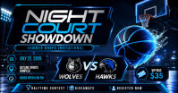 Basketball Tournament Изображение, которым поделились на Facebook template