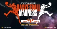 Basketball Tournament Image partagée Facebook template