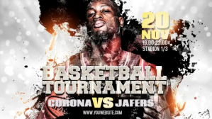 Basketball Tournament Facebook Banner Video