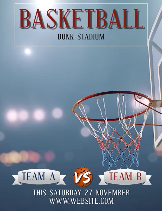 BASKETBALL TOURNAMENT FLYER TEMPLATE PosterMyWall