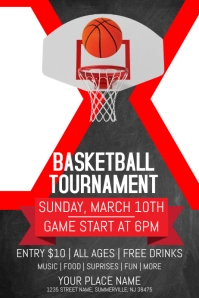 Basketball Tournament Flyer