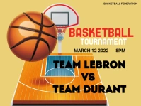 BASKETBALL TOURNAMENT TEMPLATE Presentation