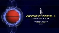 Basketball Tournaments Video Ad Ikhava Yevidiyo ye-Facebook (16:9) template