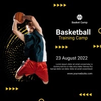 basketball training camp Instagram Post template