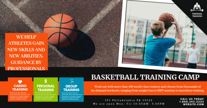 Copy of Basketball Training | PosterMyWall