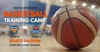 basketball6 delt Facebook-billede template