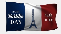 Bastille day, France Independence Day Umbukiso Wedijithali (16:9) template