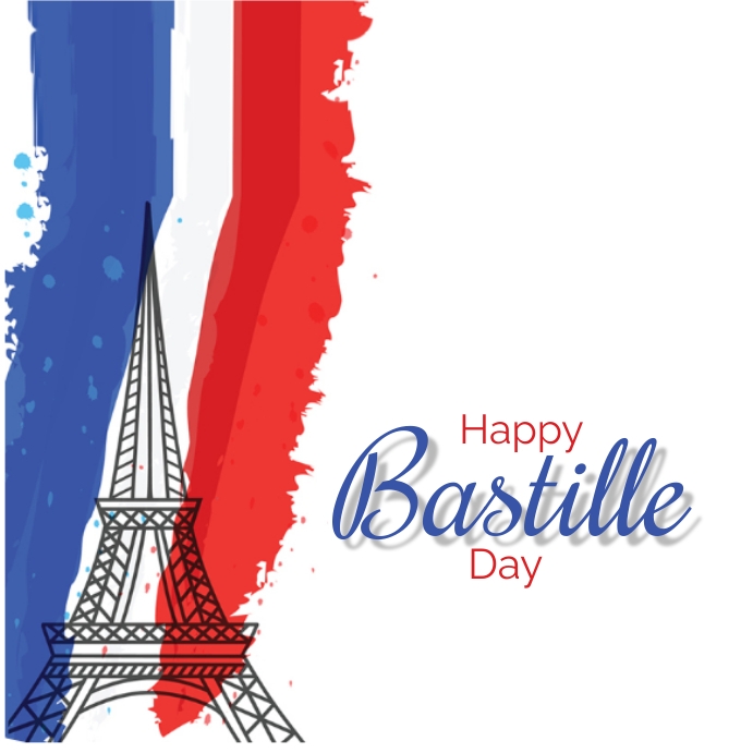 Bastille Day Template PosterMyWall
