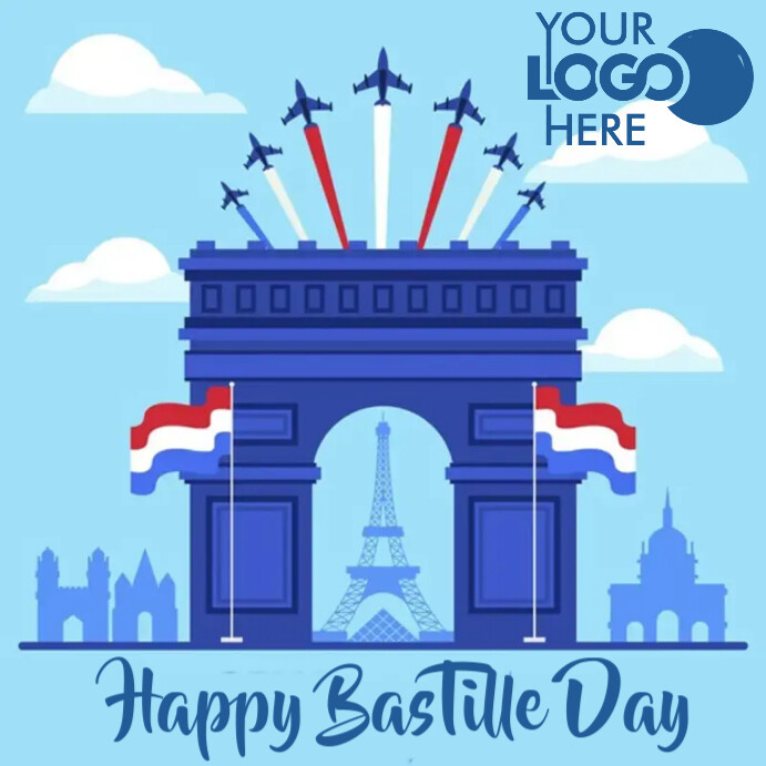 bastille day Template | PosterMyWall