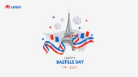 BASTILLE DAY Twitter 帖子 template