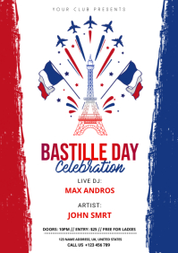 BASTILLE DAY Template PosterMyWall