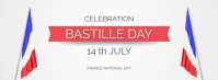 Bastille day facebook header template Facebook-coverfoto