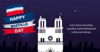 Bastille Day Greeting Template (6) Facebook Shared Image