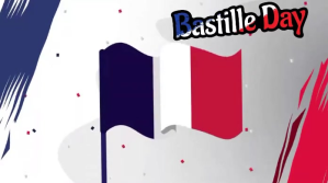 Bastille Day Template Twitter-Beitrag