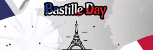 Bastille Day Template Twitter Banner