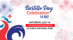 Bastille Day Twitter post template