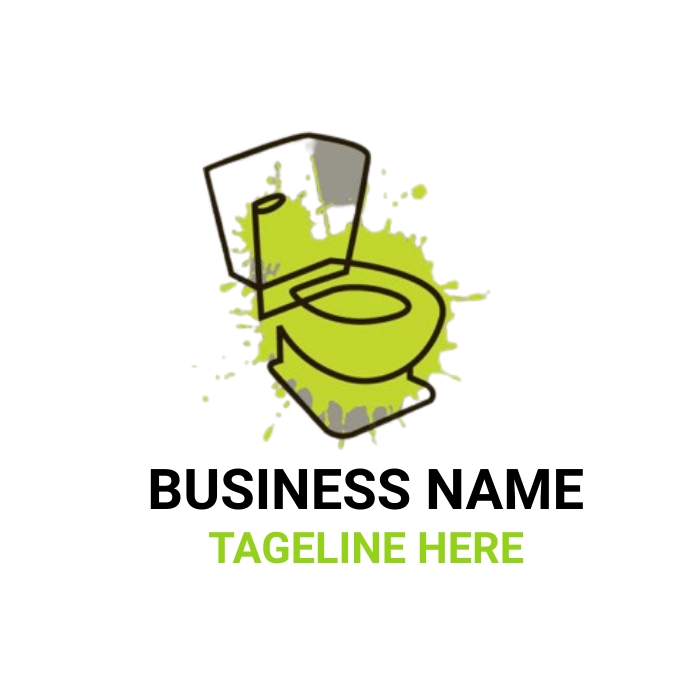 bathroom logo โลโก้ template