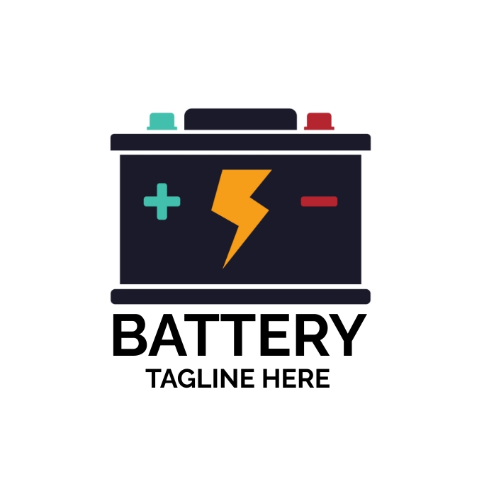 BATTERY LOGO DESIGN Template | PosterMyWall