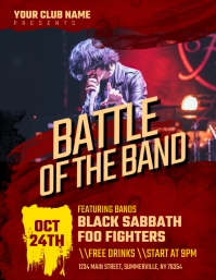 Battle of The Band Flyer Template | PosterMyWall