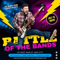 Battle Of The Bands Banner Instagram Post template