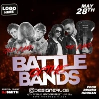Battle of the Bands Instagram Post template