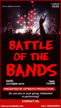 Battle of the Bands Instagram Story template