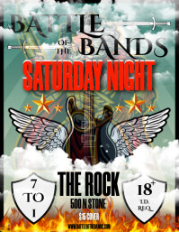 87+ Free Battle Of The Bands Flyer Templates | PosterMyWall