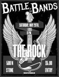 BATTLE OF THE BANDS Template | PosterMyWall