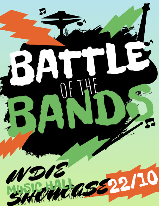 Copy of Battle of the bands PosterMyWall