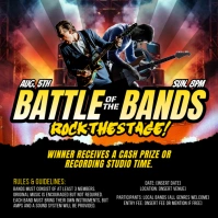 Battle Of The Bands Template Instagram Plasing