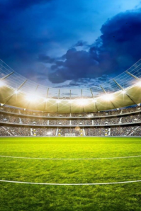 Battlefield Stadium Poster template