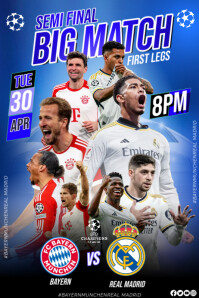 REAL MADRID VS ARANDINA CF Template PosterMyWall REAL MADRID VS ARANDINA CF Template PosterMyWall