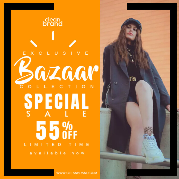 Bazaar Card Design Bazaar Collection Template | PosterMyWall