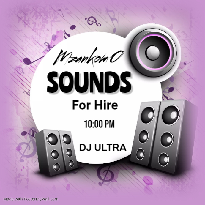 POSTER Square (1:1) template