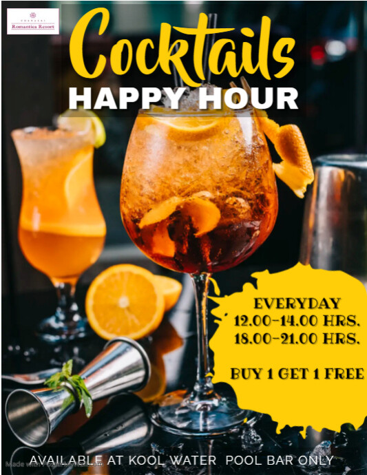 Cocktail poster | PosterMyWall