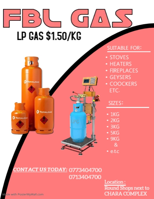 Gas Company Flyer Template PosterMyWall