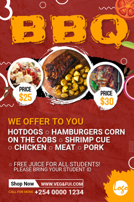 Bbq Banner Examples BBQ Banner Design Template | PosterMyWall