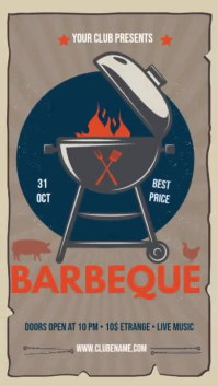 BBQ Instagram Story template